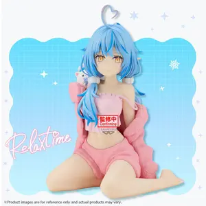Estatueta de colecionador Banpresto Hololive Relax Time Yukihana Lamy image-5