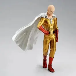 Sammlerfigur Banpresto One Punch Man Grandista Saitama Metallic Ver. image-3