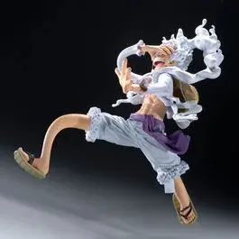 Collectible figurine Banpresto One Piece Grandista Monkey D. Luffy Gear 5 image-4