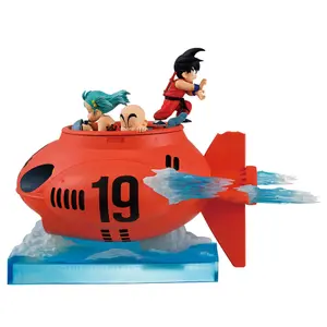 Sammlerfigur Banpresto Dragon Ball vs Red Ribbon Army Son Goku, Bulma & Krillin Ichibansho image-2