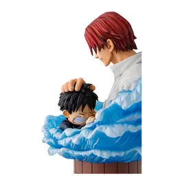 Sammlerfigur Banpresto One Piece Red Hair Pirates Shanks & Luffy image-3