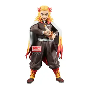 Figurine Banpresto Demon Slayer Kimetsu no Yaiba Kyojuro Rengoku Grandista image-0