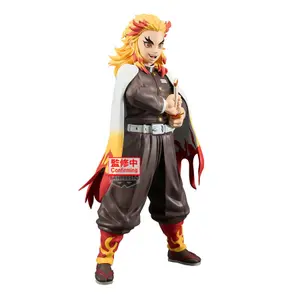 Figurine Banpresto Demon Slayer Kimetsu no Yaiba Kyojuro Rengoku Grandista image-1