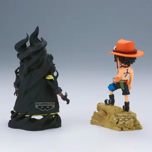 Φιγούρα Banpresto One Piece Portgas D.Ace Vs Marshall.D.Teach (x2) image-3
