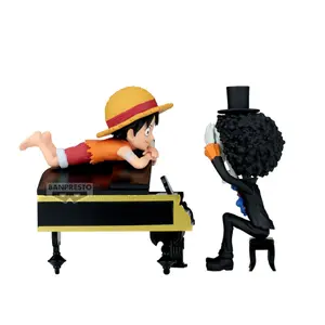 Figurina Banpresto One Piece Luffy & Brook image-0