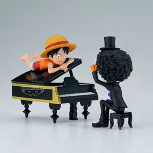 Figurina Banpresto One Piece Luffy & Brook image-1