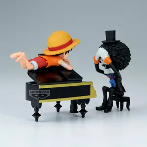 Figurina Banpresto One Piece Luffy & Brook image-2