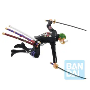 Figurine Banpresto One Piece Film Red More Beat Roronoa Zoro Ichibansho image-1