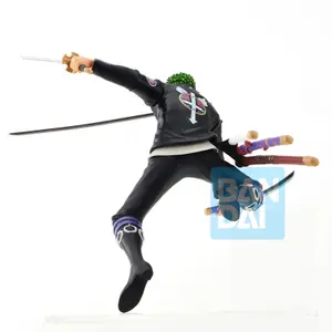 Figurine Banpresto One Piece Film Red More Beat Roronoa Zoro Ichibansho image-2