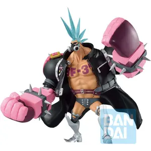 Figurine Banpresto One Piece Film Red More Beat Franki Ichibansho image-1