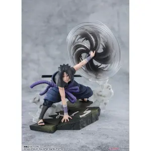 Estátua Banpresto Naruto Shippuden Sasuke Uchiha the Light & Dark of the Mangekyo Sharingan Figuarts Zero image-1