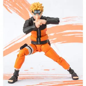 Figurine Banpresto Naruto Shippuden Naruto Uzumaki Naruto OP99 Edition S.H image-2