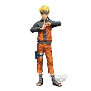 Figurine Banpresto Naruto shippuden Grandista Nero Uzumaki Naruto