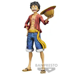 Estátua Banpresto One Piece Grandista Nero D. Luffy Monkey image-2