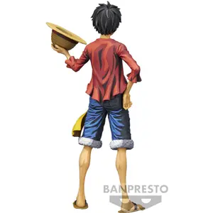 Estátua Banpresto One Piece Grandista Nero D. Luffy Monkey image-4