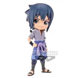 Figurine Banpresto Naruto Shippuden Sasuke Uchiha Ver.A Q image-0