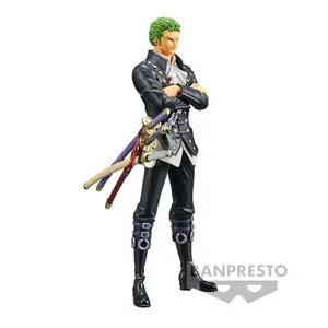 Figurine Banpresto One Piece The Grandline Men Zoro Vol.3 image-1