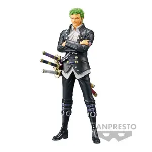 Figurine Banpresto One Piece The Grandline Men Zoro Vol.3 image-2
