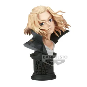 Figurine Banpresto Tokyo Revengers Faceculptures Manjiro sano ver.A image-0