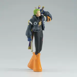 Figurine Banpresto One Piece The Shukko Roronoa Zoro Egghead image-1