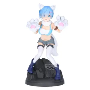 Figurine Banpresto Re:zero Starting Life In Another World Rem Monsters Motions image-0