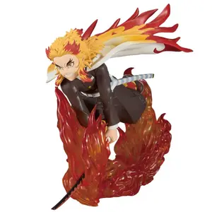 Vibration Stars Kyojuro Rengoku Figure Banpresto Demon Slayer Kimetsu no Yaiba image-0