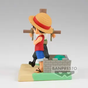 Estátua Banpresto One Piece Log Stories Monkey D Luffy & Roronoa Zoro image-3