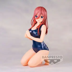 Figurine Banpresto The Quintessential Quintuplets Movie Celestial Vivi School Style Miku Nakano image-0