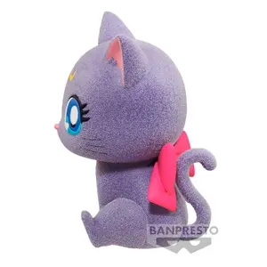 Figurine Banpresto Pretty Guardian Sailor Moon Cosmos The Movie Luna Big Ribbon Fluffy Puffy image-1