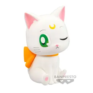 Figurine Banpresto Pretty Guardian Sailor Moon Cosmos The Movie Artemis Big Ribbon Fluffy Puffy image-0