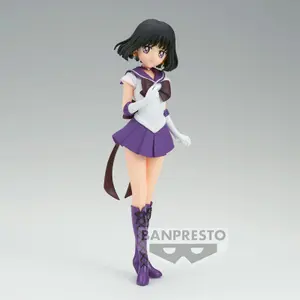 Figurine Banpresto Pretty Guardian Sailor Moon Cosmos The Movie Glitter & Glamours Super Sailor Saturn image-0
