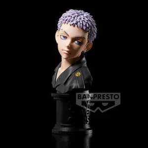 Figurine Banpresto Tokyo Revengers Faceculptures Takashi Mitsuya ver.A image-2