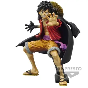 Figurine Banpresto One Piece King of Artist Monkey D Luffy Wanokuni II