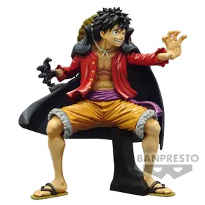 Figurine Banpresto One Piece King of Artist Monkey D Luffy Wanokuni II image-3