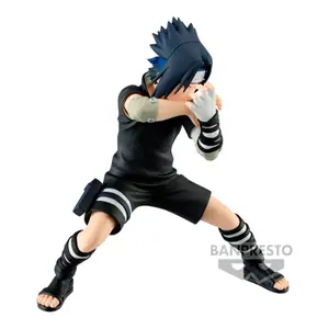 Estátua Banpresto Naruto Shippuden Vibration Star Sasuke Uchiha III image-1