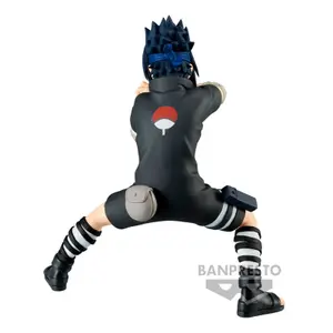 Estátua Banpresto Naruto Shippuden Vibration Star Sasuke Uchiha III image-3