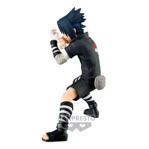 Estátua Banpresto Naruto Shippuden Vibration Star Sasuke Uchiha III image-4