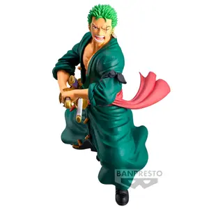 Figurine Banpresto One Piece Grandista Roronoa Zoro image-0