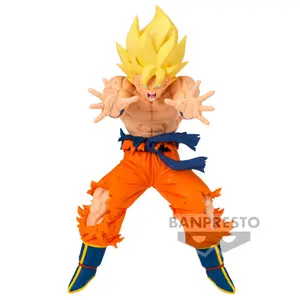 Figurine Banpresto Dragon Ball Z Match Makers Super Saiyan Son Goku Vs Cooler image-0