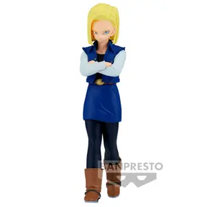 Figurine Banpresto Dragon Ball Z Android 18 Solid Edge Work image-0