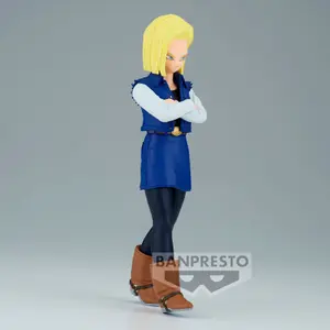 Figurine Banpresto Dragon Ball Z Android 18 Solid Edge Work image-1