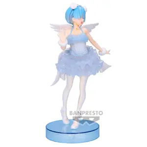 Figurine Banpresto Re:zero Starting Life In Another World Rem Clear & Dressy image-1