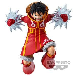 Figurine Banpresto One Piece Monkey D Luffy Battle Record image-0