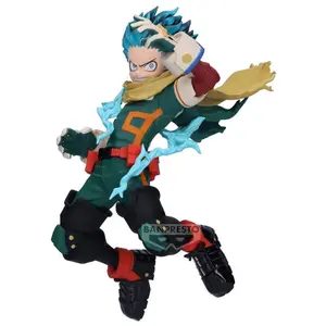 Figurine de collection Banpresto My Hero Academia Izuku Midoriya Deku Amazing Heroes image-0