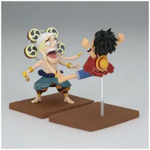 Figurine Banpresto One Piece Monkey D Luffy & Enel World Collectable image-1