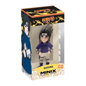 Estátua Banpresto Naruto Shippuden Sasuke Uchiha Minix image-2