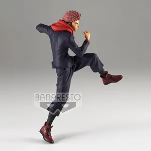 Pvc figurine Banpresto Jujutsu Kaisen King Of Artist Yuji Itadori image-1