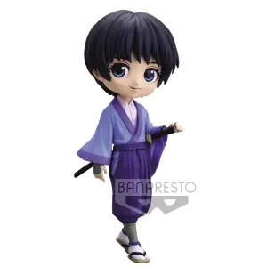 Figurine Banpresto Rurouni Kenshin Meiji Swordsman Romantic Story Q Posket Sojiro Seta Ver.a image-1