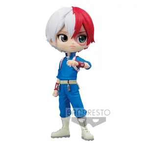 Figurine Banpresto My Hero Accademia - Q Posket - Shoto Todoroki Ver.b image-0
