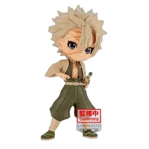 Figurine Banpresto Demon Slayer: Kimetsu No Yaiba Q Posket-Sanemi Shinazugawa-(Ver.B) image-0